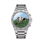 Atom Heart Mother Gentleman Powermatic Silver Watch Front - OtherBrick