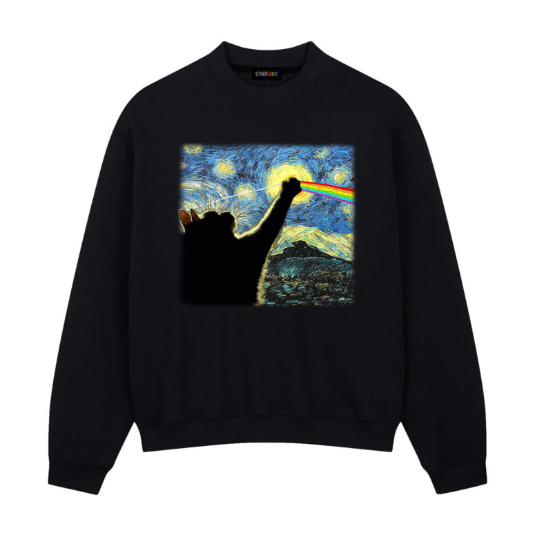 Cat Starry Night DSOTM Van Gogh Shirt Cat Starry Night DSOTM Van Gogh Shirt