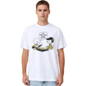 Charlie Brown No Pink Floyd Music No Life Dsotm Front Man Shirt White - OtherBrick