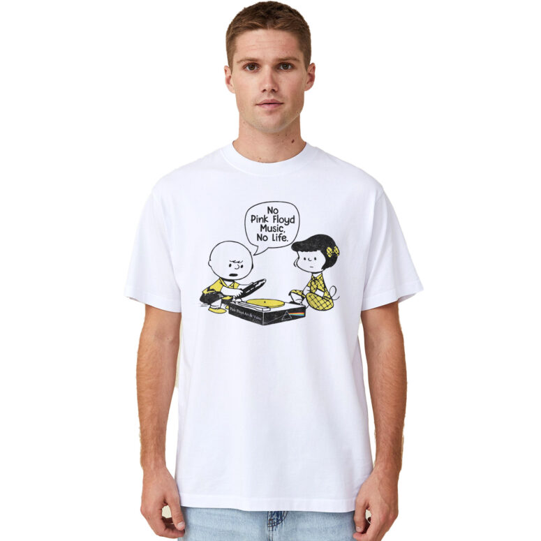 Charlie Brown No Pink Floyd Music No Life DSOTM Shirt Charlie Brown No Pink Floyd Music No Life DSOTM Shirt