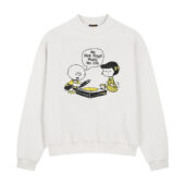 Charlie Brown No Pink Floyd Music No Life Dsotm Front Sweatshirt White - OtherBrick