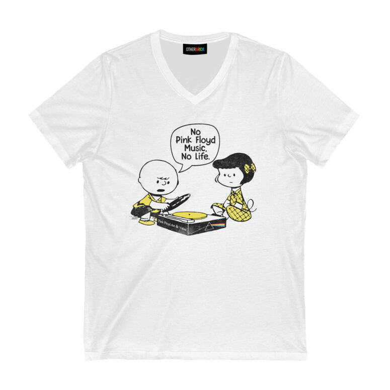 Charlie Brown No Pink Floyd Music No Life DSOTM Shirt Charlie Brown No Pink Floyd Music No Life DSOTM Shirt