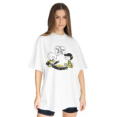 Charlie Brown No Pink Floyd Music No Life Dsotm Front Woman Shirt White - OtherBrick