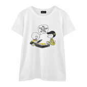 Charlie Brown No Pink Floyd Music No Life Dsotm Front Wtee White - OtherBrick