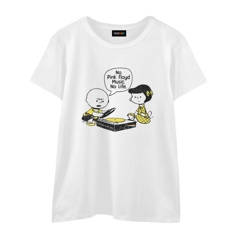 Charlie Brown No Pink Floyd Music No Life DSOTM Shirt Charlie Brown No Pink Floyd Music No Life DSOTM Shirt