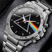Dark Side Of The Moon Pink Floyd Gentleman Powermatic Silver Watch Silver - OtherBrick