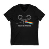 Dark Side Of The Moose Front Vneck Black - OtherBrick
