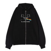 Dark Side Of The Moose Front Ziphoodie Black - OtherBrick