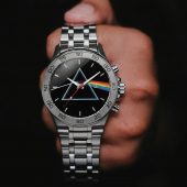 Dark Side Of The Moon Pink Floyd Gentleman Powermatic Silver Watch 1 - OtherBrick