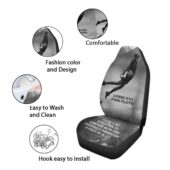 Learning To Fly There's No Sensation To Compare Pink Floyd Car Seat Cover 3 - OtherBrick