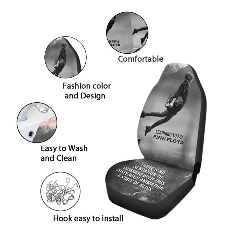 Learning To Fly There's No Sensation To Compare Pink Floyd Car Seat Cover Learning To Fly There's No Sensation To Compare Pink Floyd Car Seat Cover