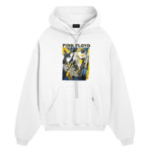 Live At Knebworth 1990 Pink Floyd Shirt Front Hoodie White - OtherBrick