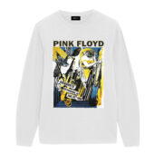 Live At Knebworth 1990 Pink Floyd Shirt Front Longsleeve White - OtherBrick