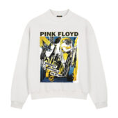 Live At Knebworth 1990 Pink Floyd Shirt Front Sweatshirt White - OtherBrick
