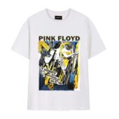 Live At Knebworth 1990 Pink Floyd Shirt Front Tshirt White - OtherBrick