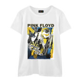 Live At Knebworth 1990 Pink Floyd Shirt Front Wtee White - OtherBrick