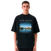 Mono Lake Pink Floyd Wish You Were Here Machine 1994 Front Shirt Man Black - OtherBrick