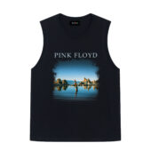Mono Lake Pink Floyd Wish You Were Here Machine 1994 Front Tank Black - OtherBrick