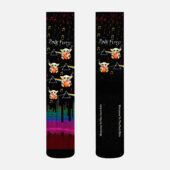 Music Baby Yoda Welcome To The Dark Side Pink Floyd Mockup Socks 2 - OtherBrick