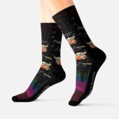 Music Baby Yoda Welcome To The Dark Side Pink Floyd Mockup Socks 4 - OtherBrick
