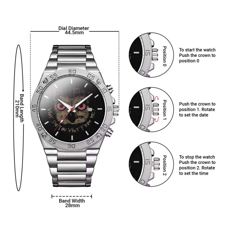 Pink Floyd The Endless River Gentleman Powermatic Silver Watch