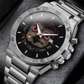Owl What Do You Want From Me Gentleman Powermatic Silver Watch Silver - OtherBrick