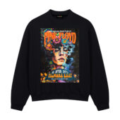 Pink Floyd 1970 Filmore East Exhibition Concert Front Sweatshirt Black - OtherBrick