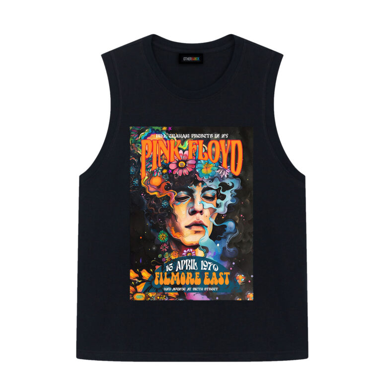 1970 Fillmore East Exhibition Concert Pink Floyd Shirt