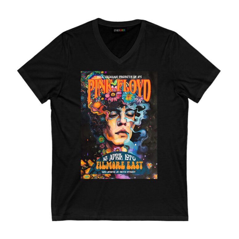 1970 Fillmore East Exhibition Concert Pink Floyd Shirt