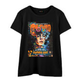 Pink Floyd 1970 Filmore East Exhibition Concert Front Wtee Black - OtherBrick