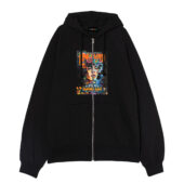 Pink Floyd 1970 Filmore East Exhibition Concert Front Ziphoodie Black - OtherBrick