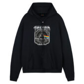 Pink Floyd 1973 Tour The Dark Side Of The Moon Front Hoodie Black - OtherBrick