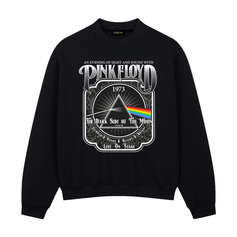 The Dark Side Of The Moon Pink Floyd 1973 Tour Shirt The Dark Side Of The Moon Pink Floyd 1973 Tour Shirt
