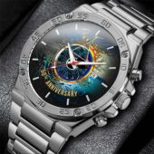 Pink Floyd 50th Anniversary Dsotm Pulse Gentleman Powermatic Silver Watch Silver - OtherBrick