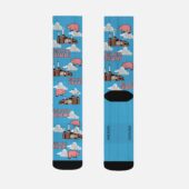 Pink Floyd Animals Pig Fly In Blue Sky Over Battersea Power Station Socks 2 - OtherBrick