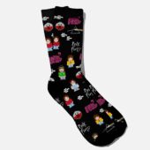 Pink Floyd Band Icon Pixel Pattern Socks 2 - OtherBrick