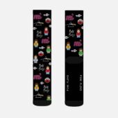 Pink Floyd Band Icon Pixel Pattern Socks 4 - OtherBrick