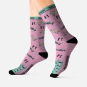 Pink Floyd Boston June 18 1975 Boston Ma Socks 3 - OtherBrick