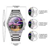 Pink Floyd Dsotm Back Art Gentleman Powermatic Silver Watch Guide 7 - OtherBrick