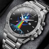 Pink Floyd Dsotm Lightning Gentleman Powermatic Silver Watch Silver - OtherBrick