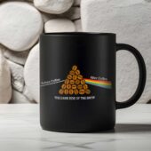 Pink Floyd Dark Side Of The Brew Coffee Mug Black 3 - OtherBrick