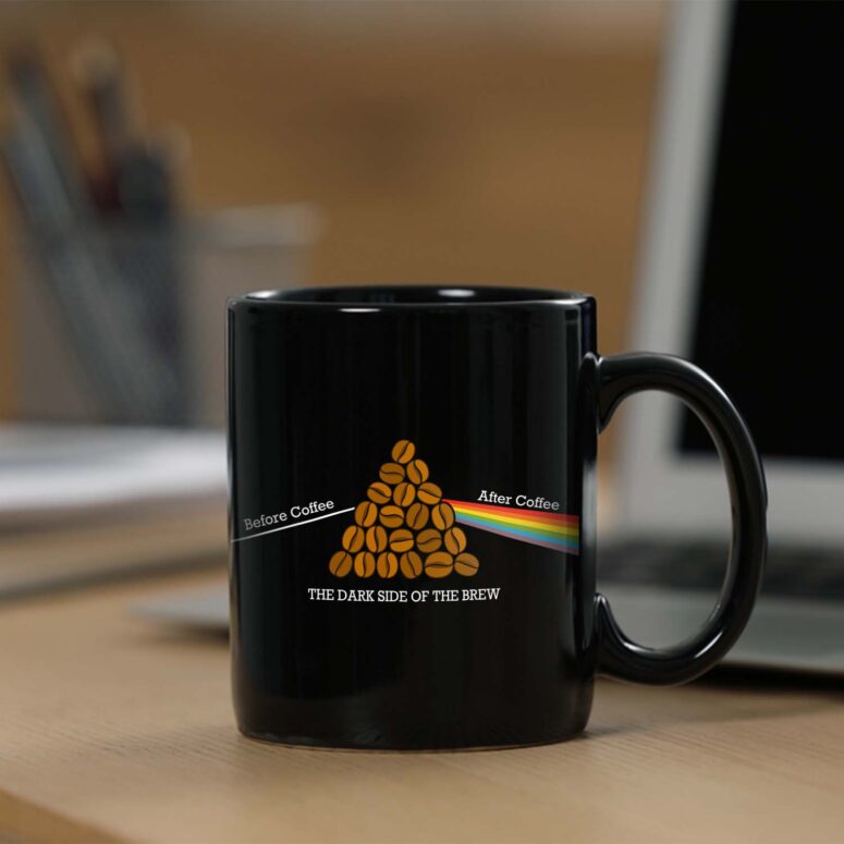 Pink Floyd Dark Side of the Brew Coffee Mug