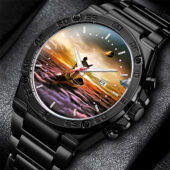 Pink Floyd The Endless River Gentleman Powermatic Silver Watch Black - OtherBrick
