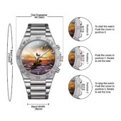 Pink Floyd The Endless River Gentleman Powermatic Silver Watch Guide 15 - OtherBrick
