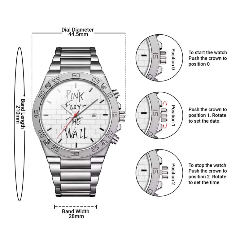 Pink Floyd The Endless River Gentleman Powermatic Silver Watch