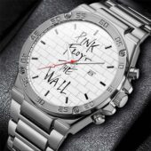 Pink Floyd The Wall Album Gentleman Powermatic Silver Watch Silver - OtherBrick