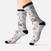 Pink Floyd The Wall Wife Mother Teacher And Pink Socks 4 - OtherBrick