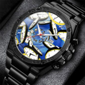 Pink Floyd Time Gentleman Powermatic Silver Watch Black - OtherBrick