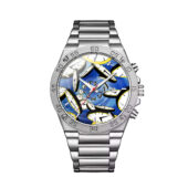 Pink Floyd Time Gentleman Powermatic Silver Watch Front - OtherBrick