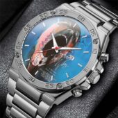 Screaming Face Pink Floyd Gentleman Powermatic Silver Watch Silver - OtherBrick